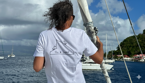 T-shirt unisexe Go&Land blanc