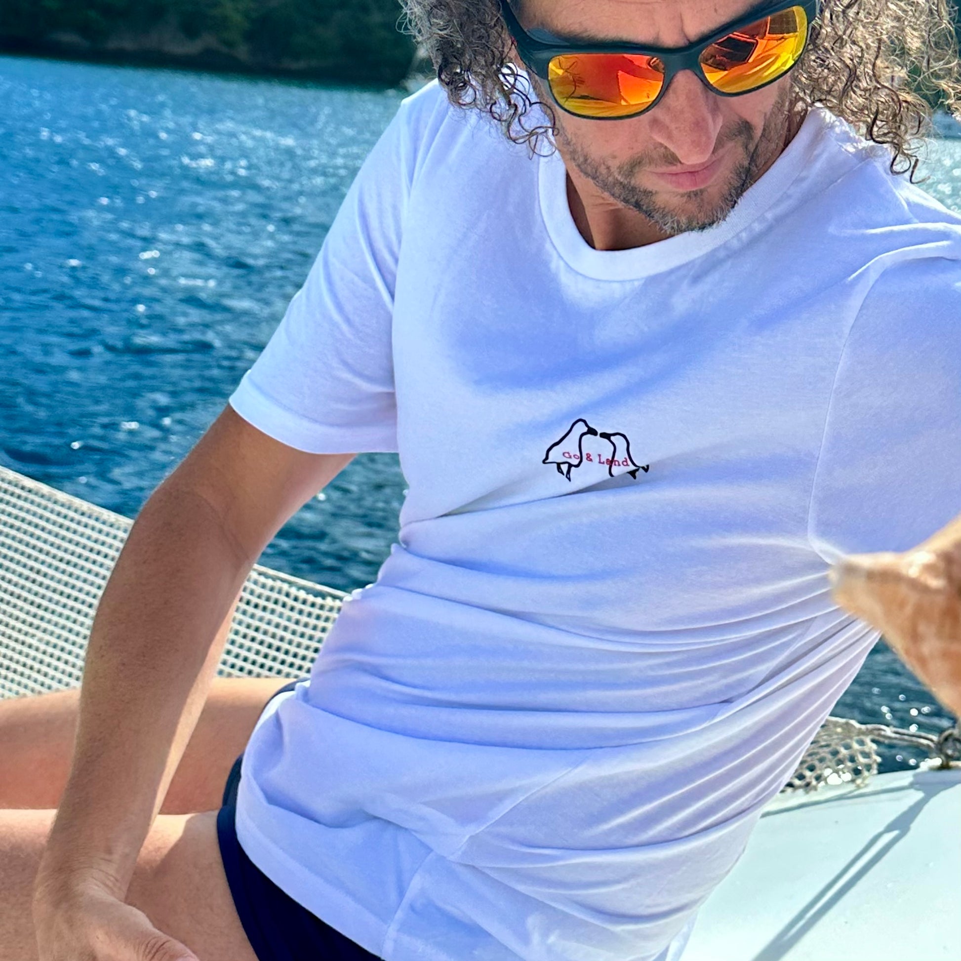T-shirt unisexe Go&Land blanc